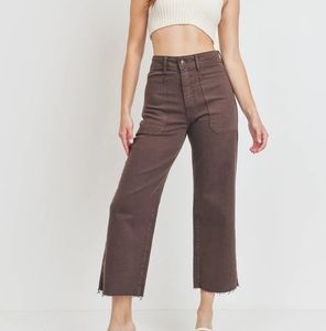 Just Black | High Rise Utility Jeans